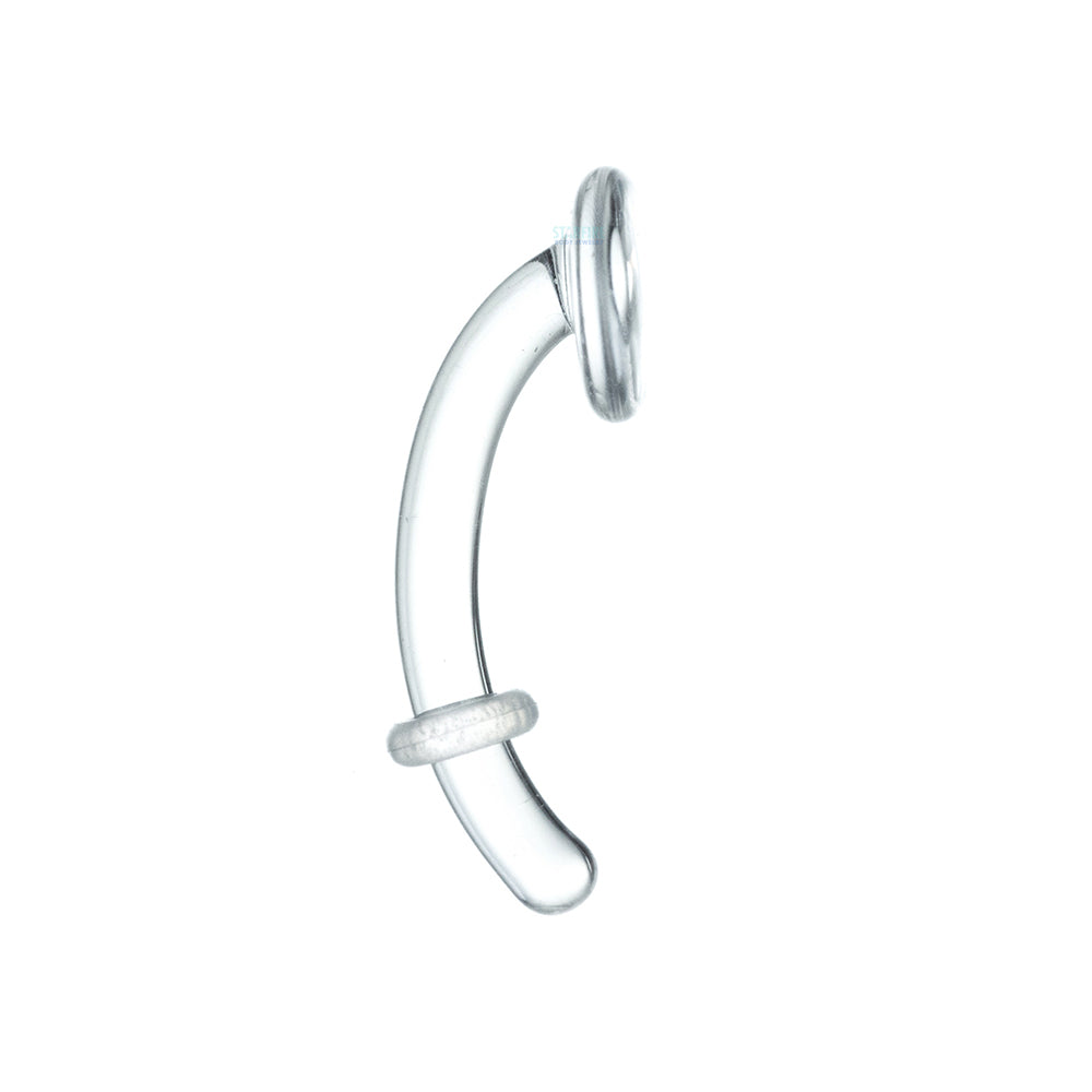 Glass Curved Retainer - Clear