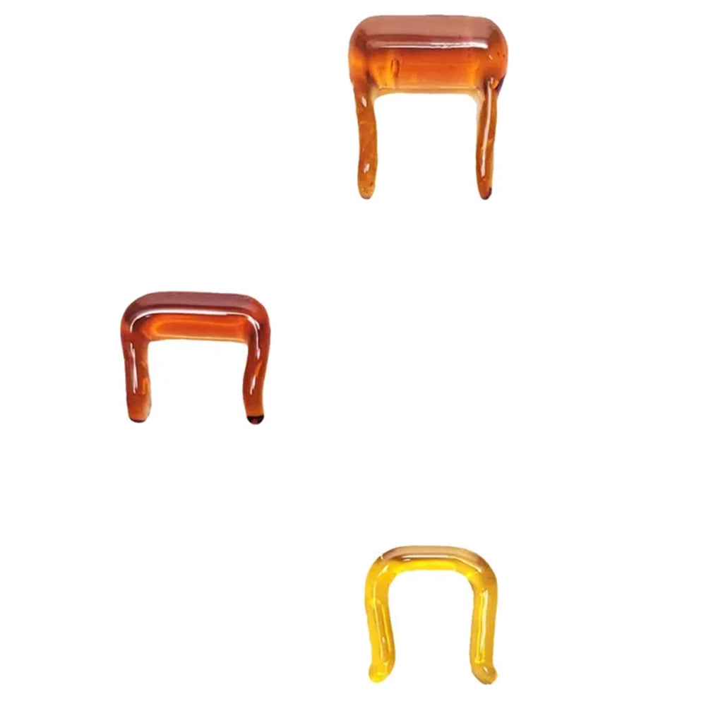 Glass Septum Retainer - Amber