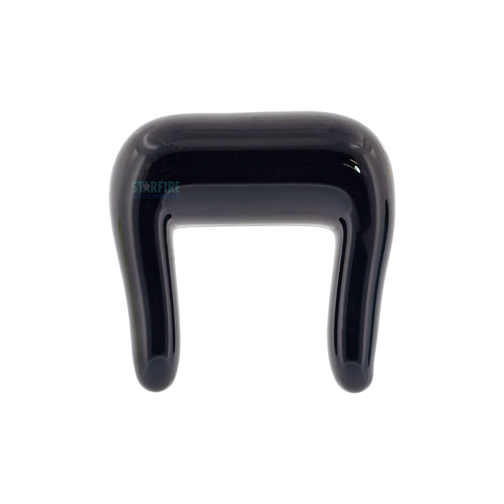 Glass Septum Retainer - Black