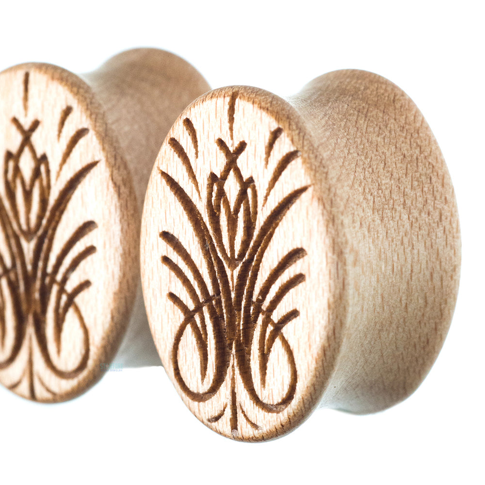 Pinstriping Wood Oval Plugs