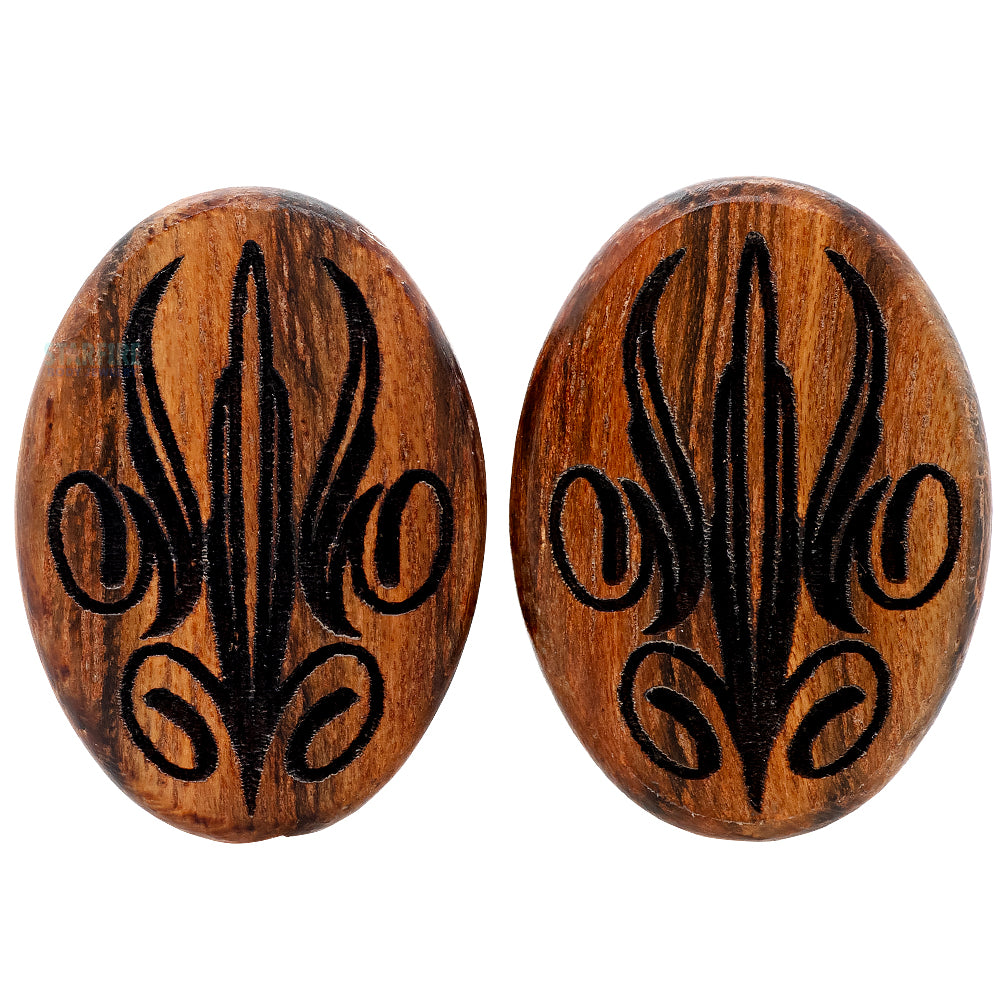 Pinstriping Wood Oval Plugs