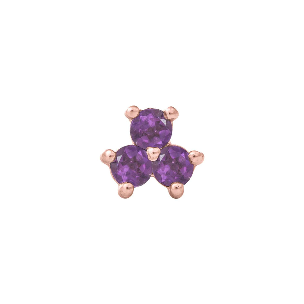 threadless: Vida Pin in Gold with Gemstones