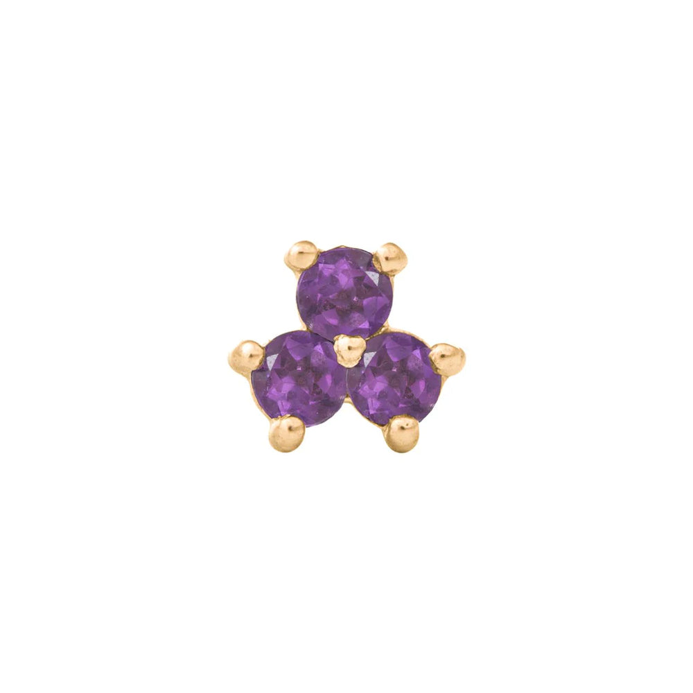 threadless: Vida Pin in Gold with Gemstones