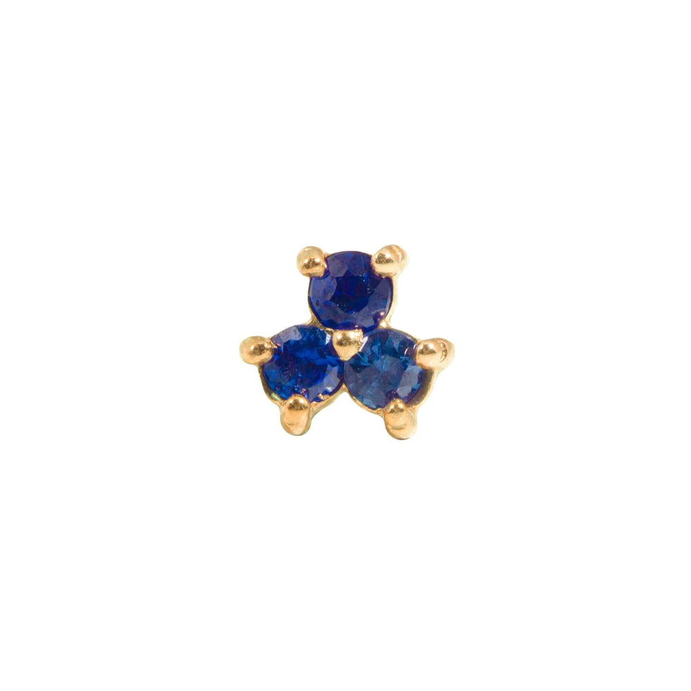 threadless: Vida Pin in Gold with Gemstones