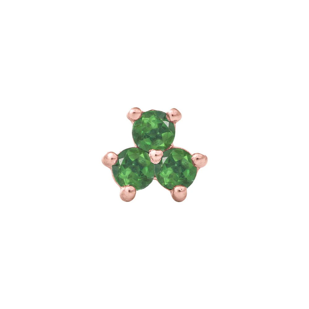 threadless: Vida Pin in Gold with Gemstones