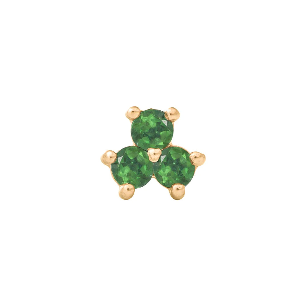 threadless: Vida Pin in Gold with Gemstones