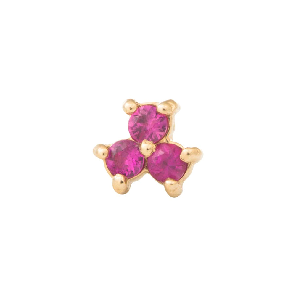 threadless: Vida Pin in Gold with Gemstones