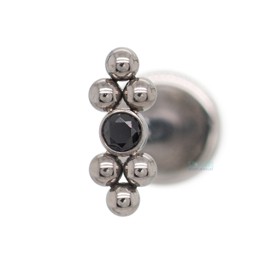 11HT-6A 'Haute Couture' 1.5mm Faceted Gem Bezel on Flatback