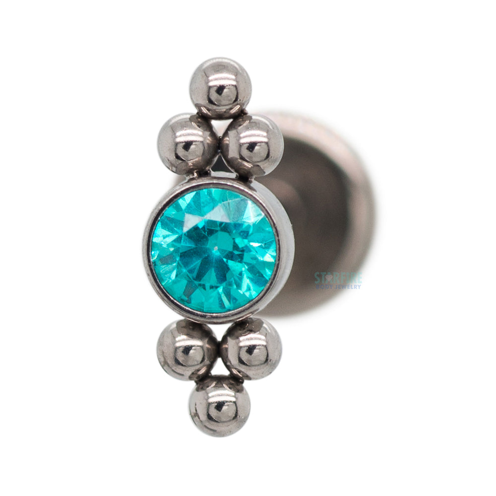 11HT-6A 'Haute Couture' 2.5mm Faceted Gem Bezel on Flatback