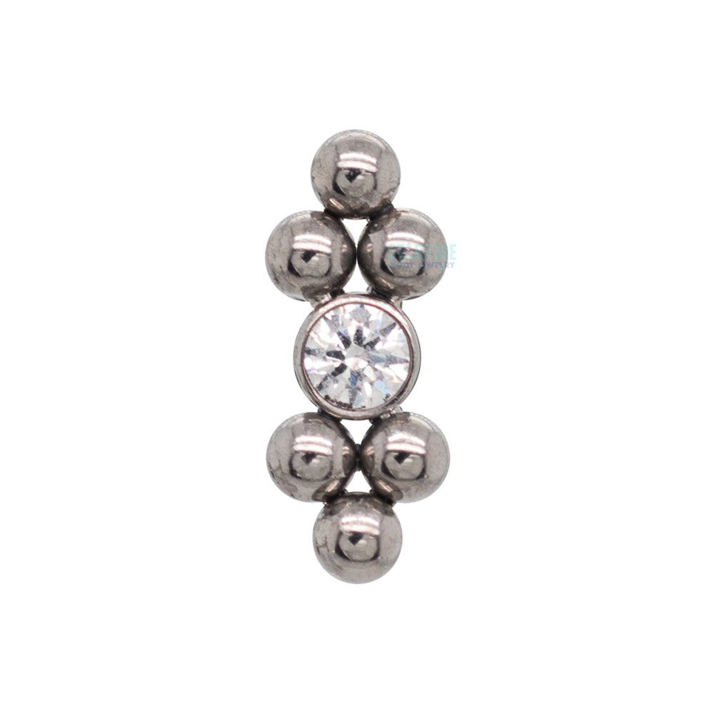11HT-6A 'Haute Couture' 1.5mm Faceted Gem Bezel on Flatback