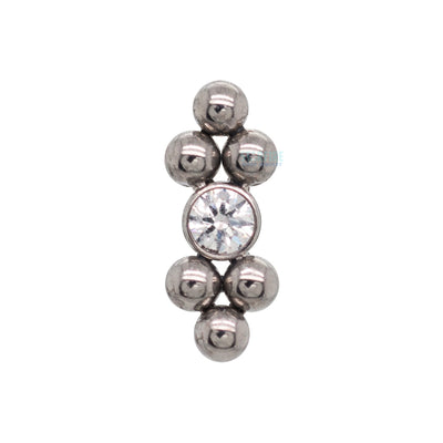 11HT-6A 'Haute Couture' 1.5mm Faceted Gem Bezel on Flatback