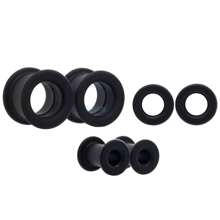 Silicone Tunnels - Black