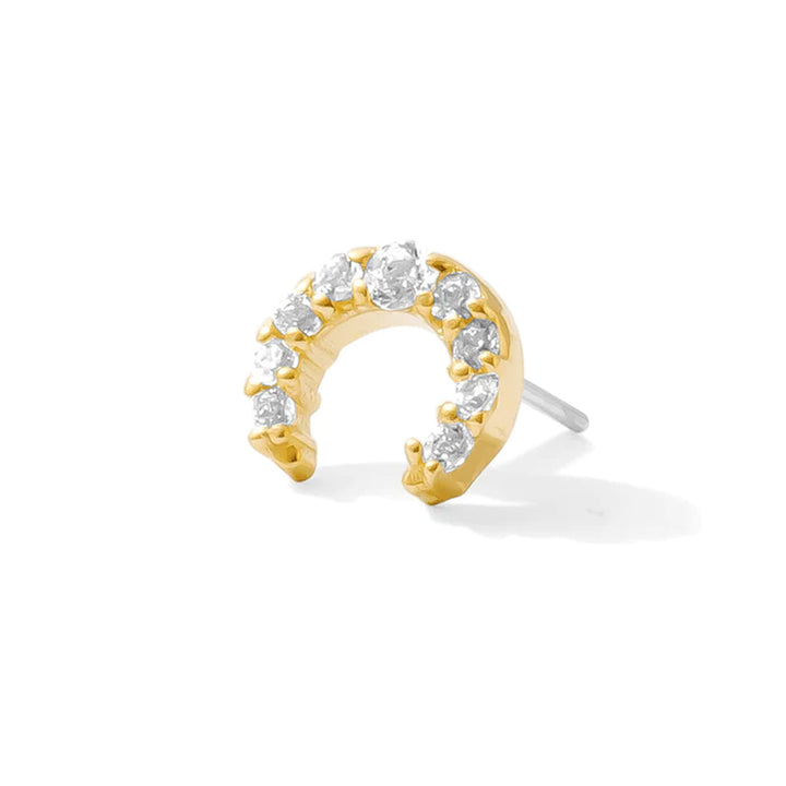 threadless: Ultra Coven Pin in Gold with Gemstones