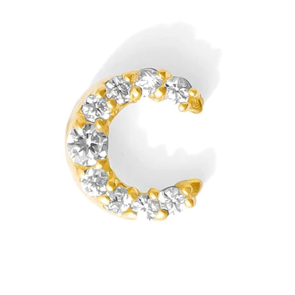 threadless: Ultra Coven Pin in Gold with Gemstones