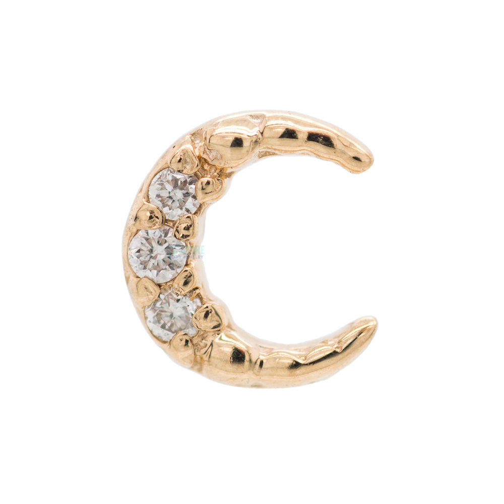 threadless: Coven Pin in Gold with Gemstones