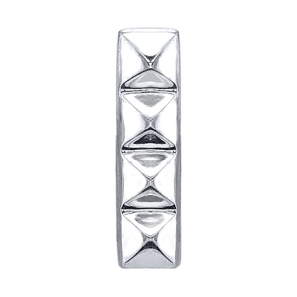 Pyramid Strip Threaded End in Gold & Platinum
