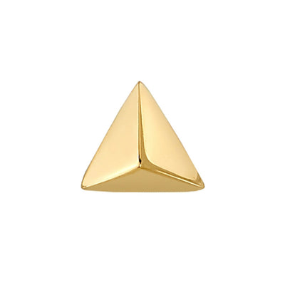 "Triad" Threaded End in Gold & Platinum