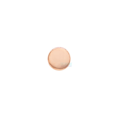 Round Disc Nostril Screw in Gold