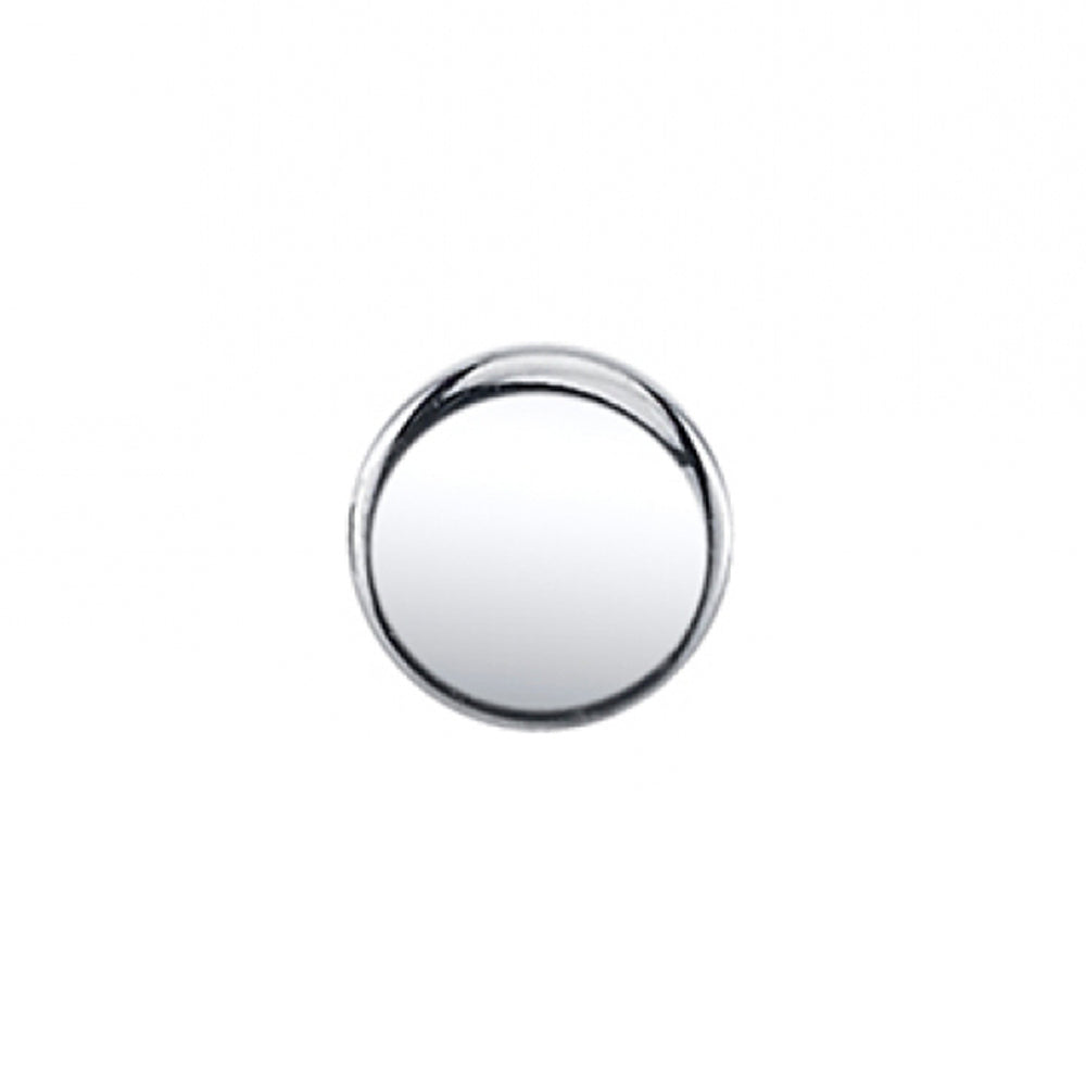 Round Flat Disc Threaded End in Gold & Platinum
