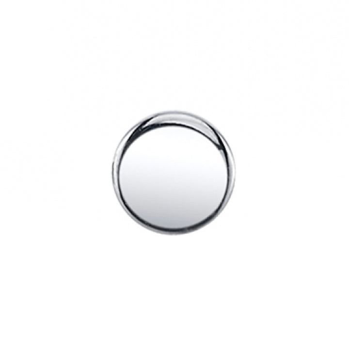 Round Flat Disc Threaded End in Gold & Platinum