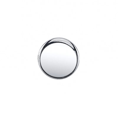 Round Disc Threaded End in Gold