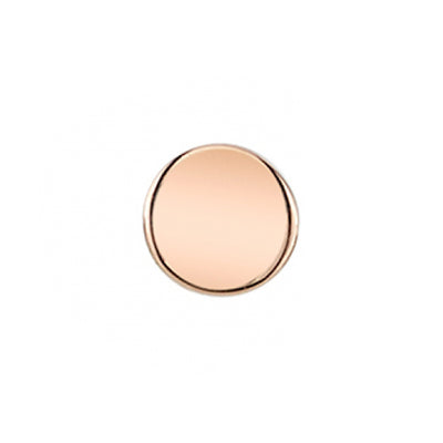 threadless: Round Disc Pin in Gold & Platinum