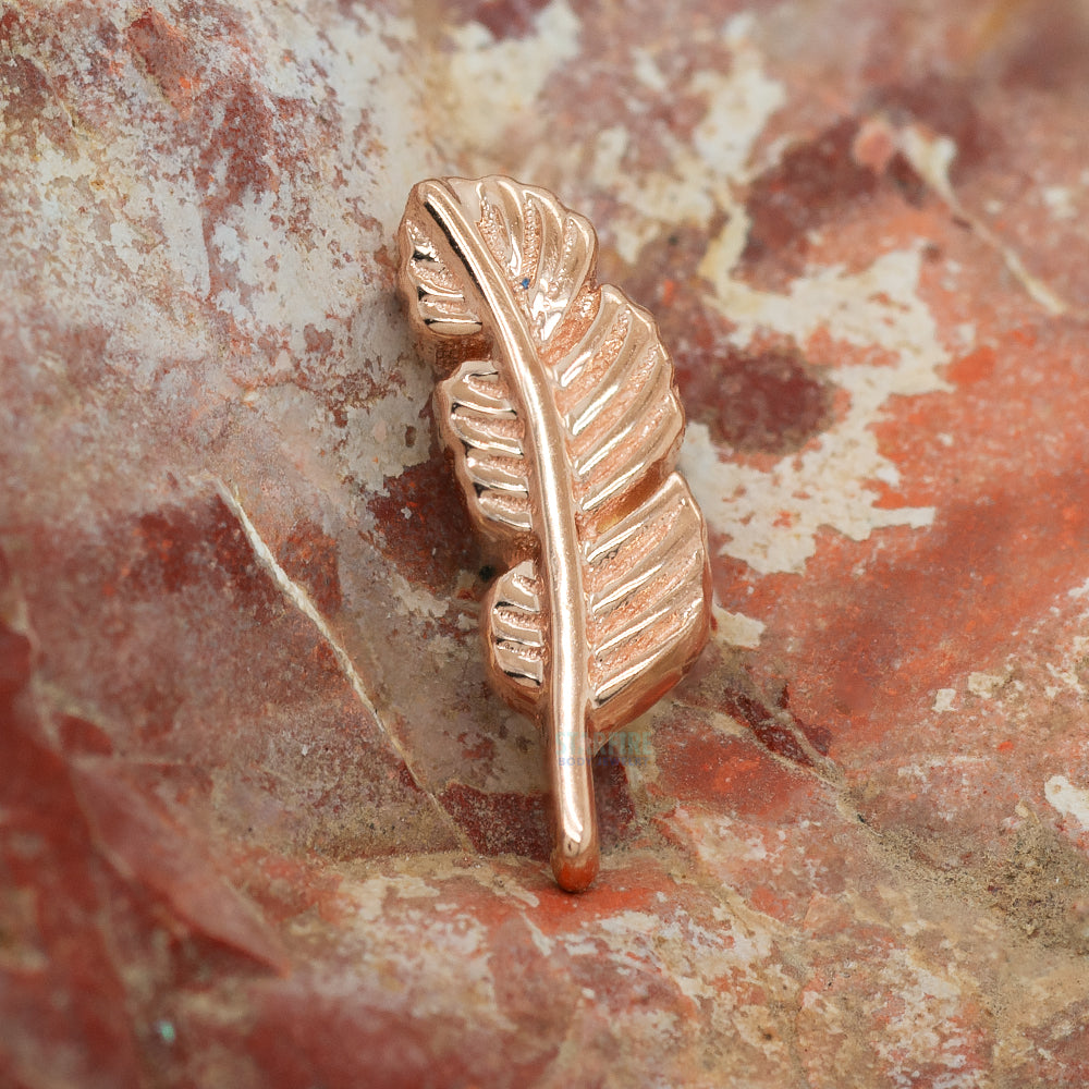 threadless: Feather End in Gold & Platinum