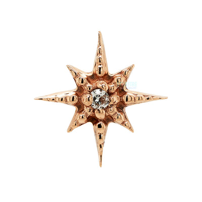threadless: Lustre Pin in Gold with Gemstone