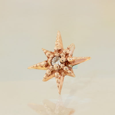 threadless: Lustre Pin in Gold with Gemstone