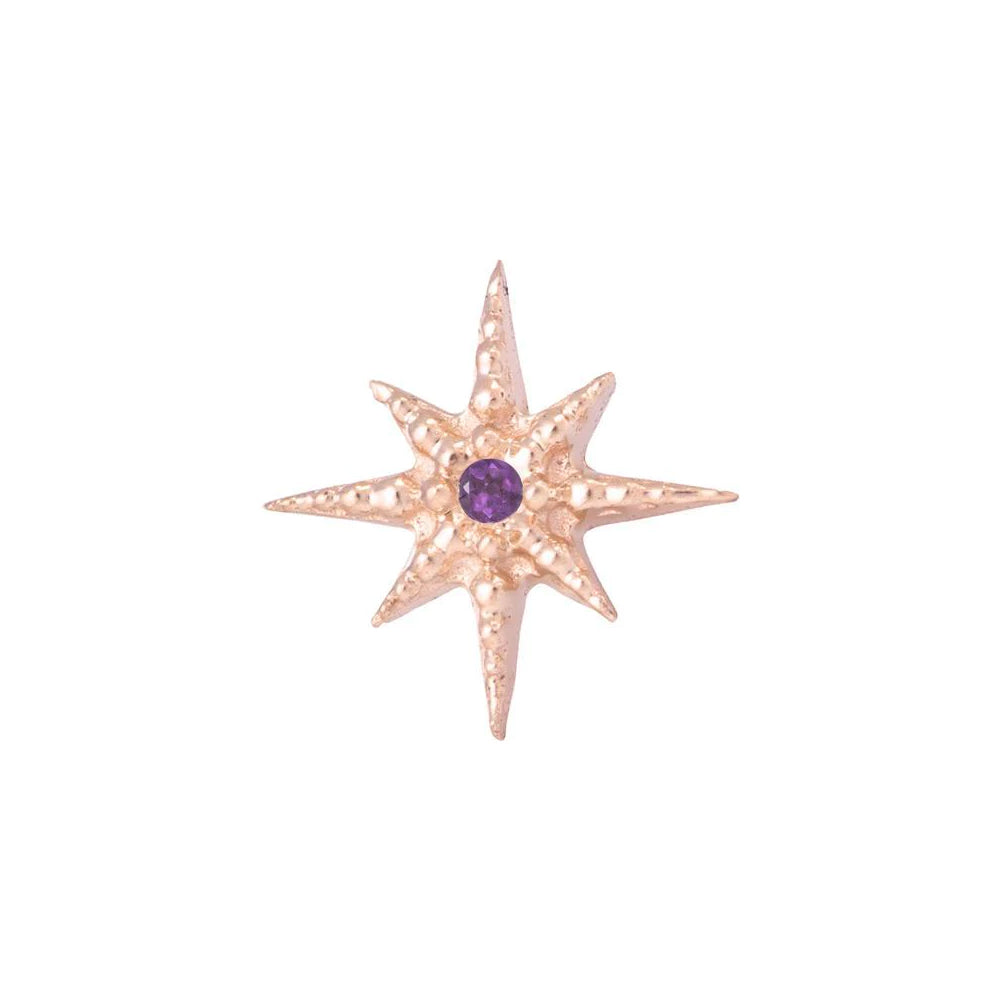 threadless: Lustre Pin in Gold with Gemstone
