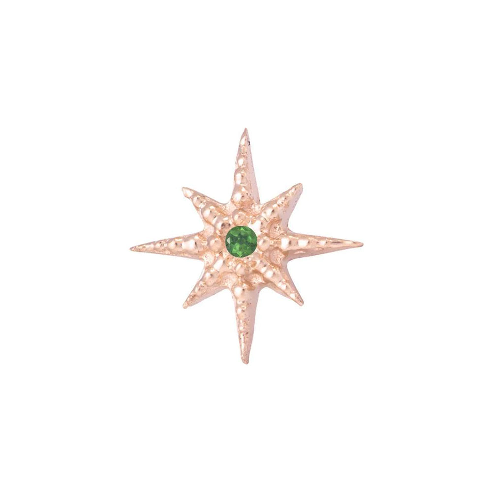 threadless: Lustre Pin in Gold with Gemstone