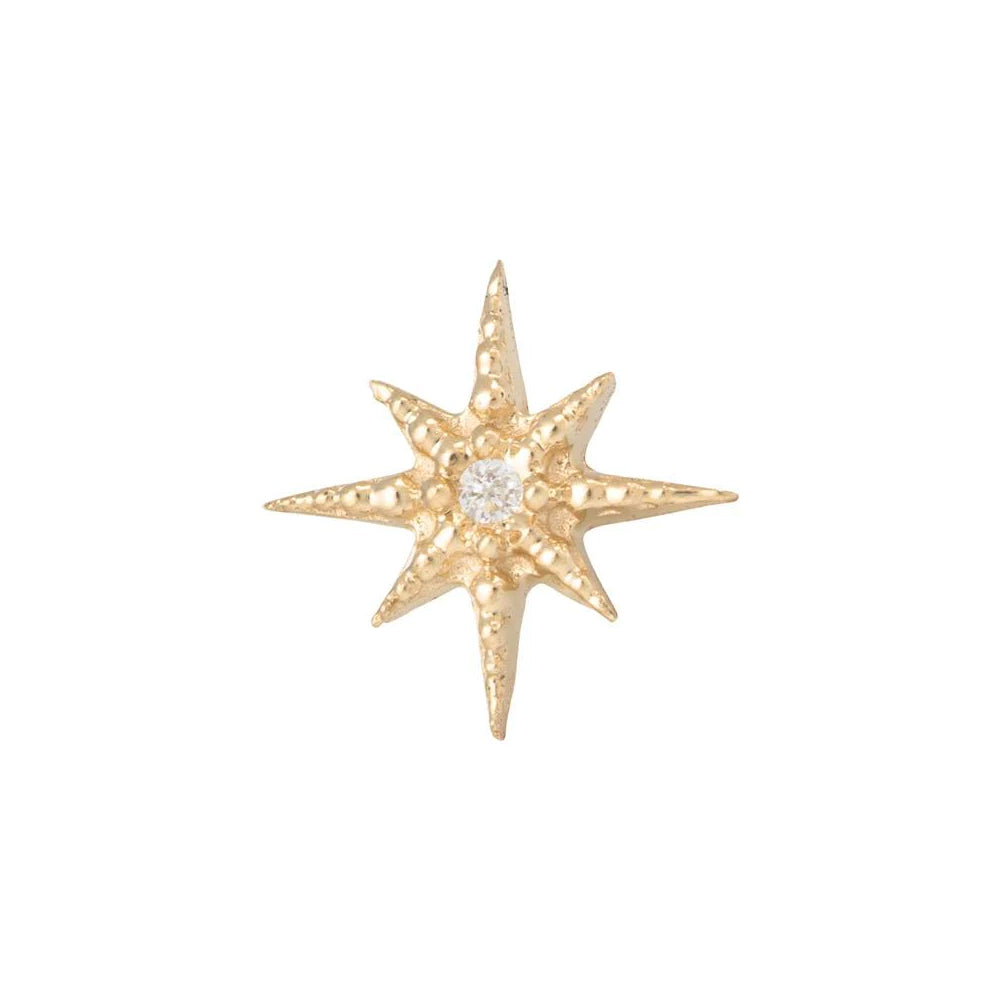 threadless: Lustre Pin in Gold with Gemstone