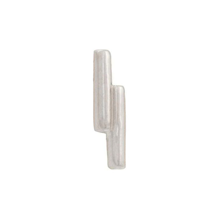 threadless: Double Rod Pin in Gold