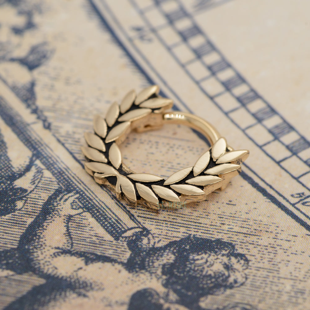 "Olympus" Hinge Ring in Gold & Platinum