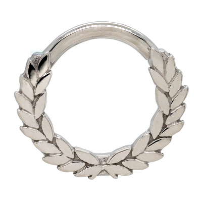 "Olympus" Hinge Ring in Gold & Platinum
