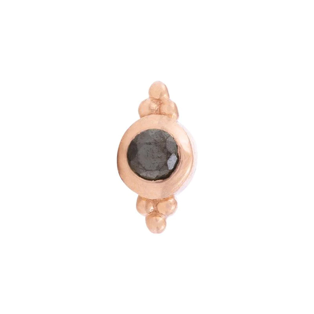 threadless: Illusion Pin in Gold with Gemstone