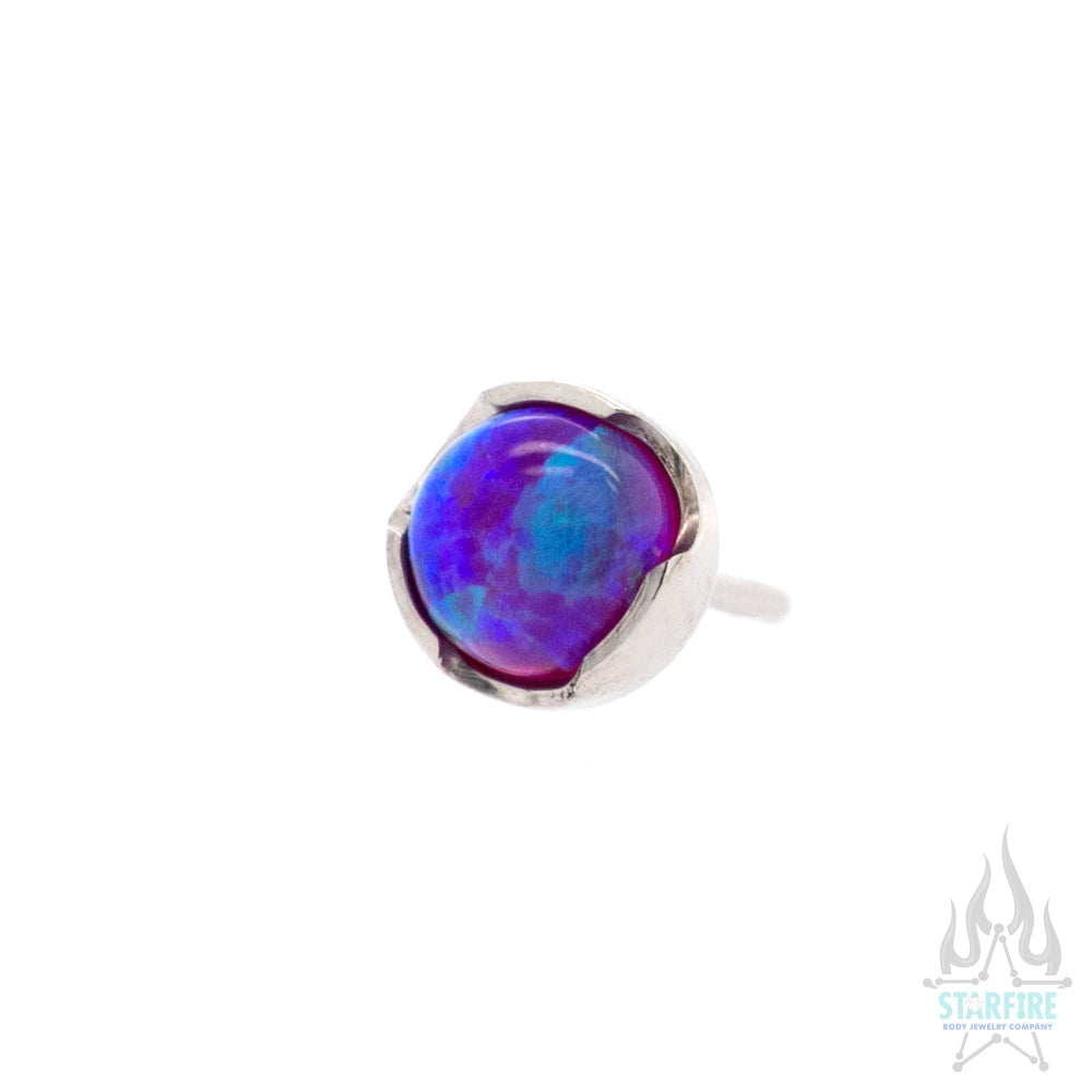 threadless: Prong-Set Opal Cabochon End