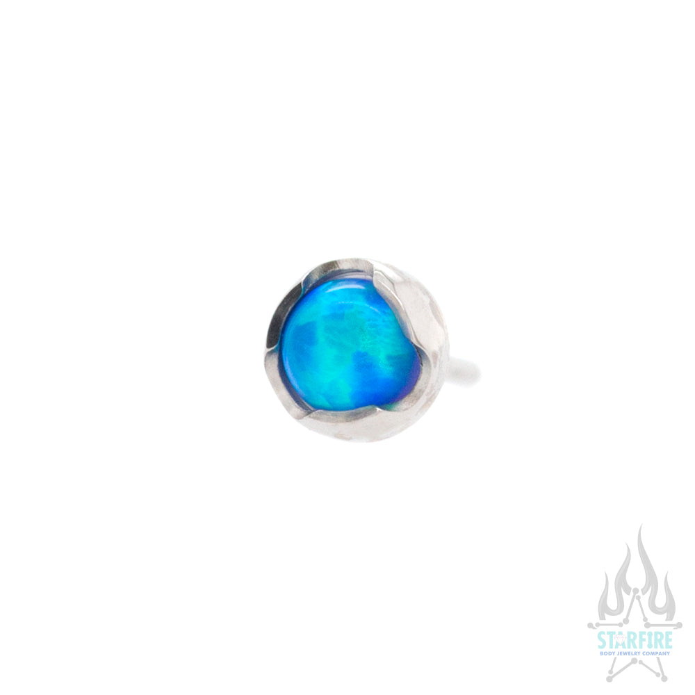 threadless: Prong-Set Opal Cabochon End