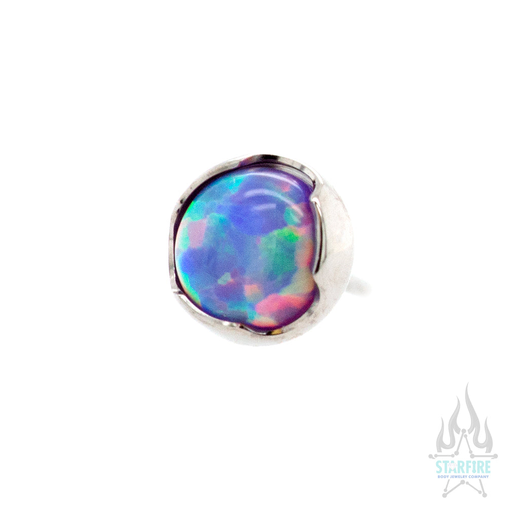 threadless: Prong-Set Opal Cabochon End