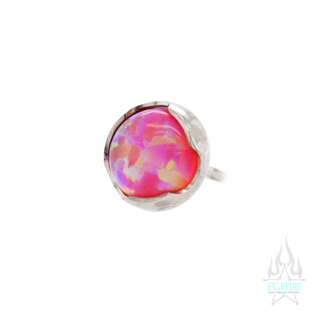 threadless: Prong-Set Opal Cabochon End