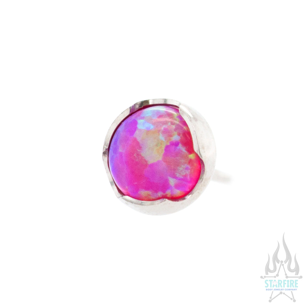 threadless: Prong-Set Opal Cabochon End