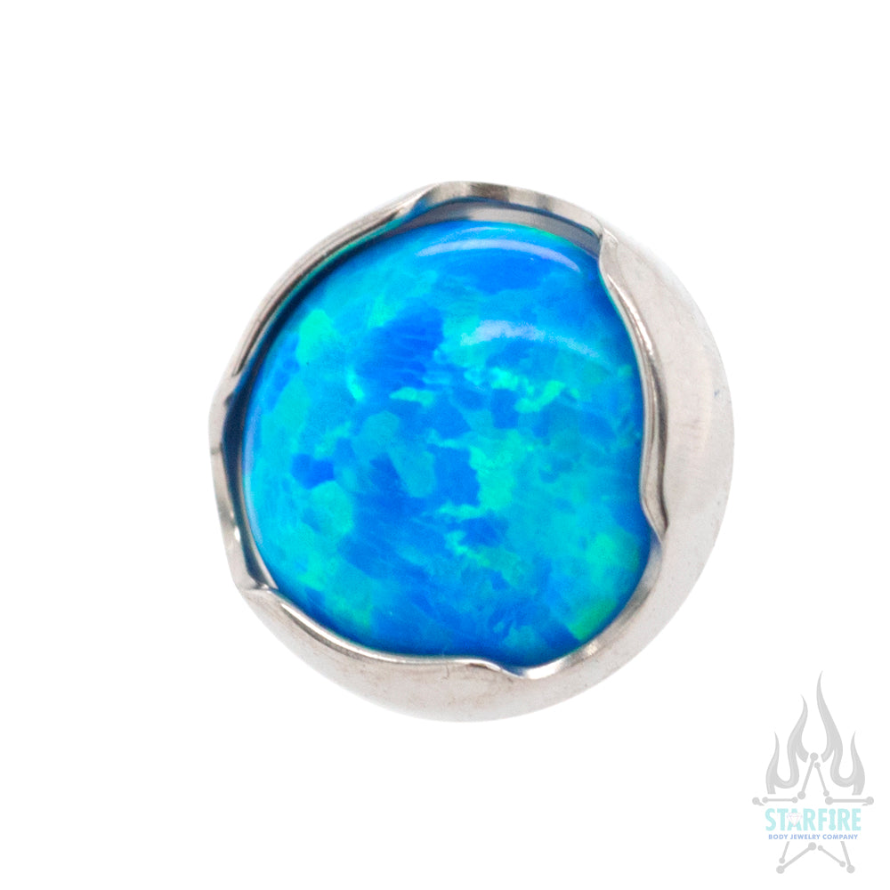 threadless: Prong-Set Opal Cabochon End