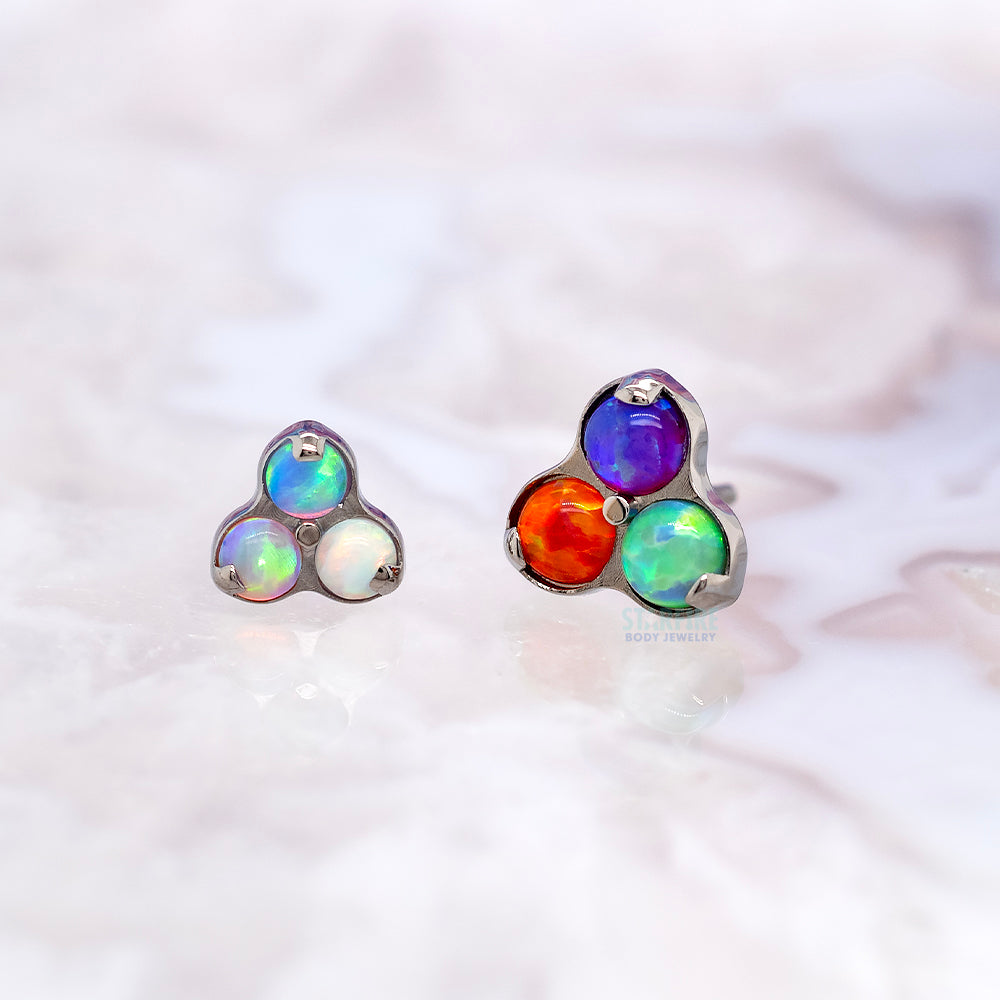 threadless: Opals in Trinity (Menage a Trois) End - custom color combos