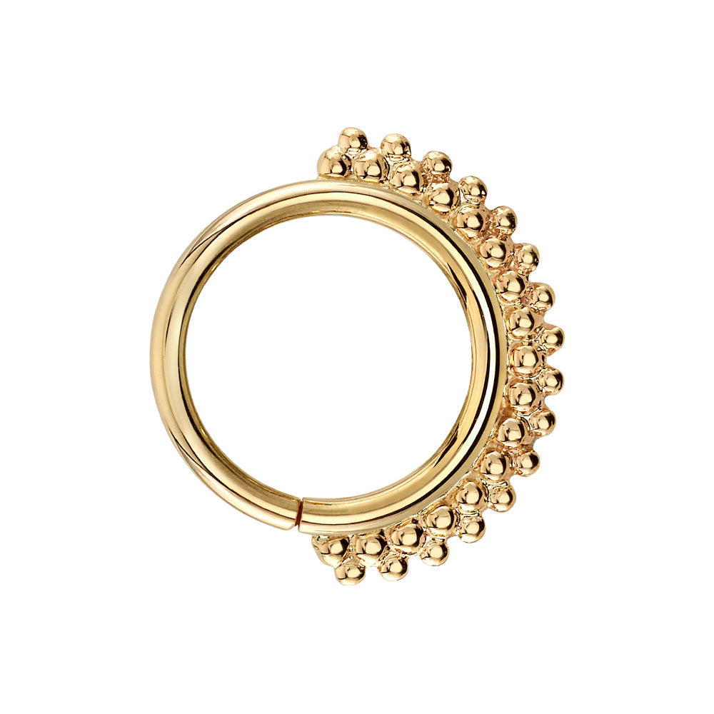 "Kolo" Nostril Seam Ring in Gold