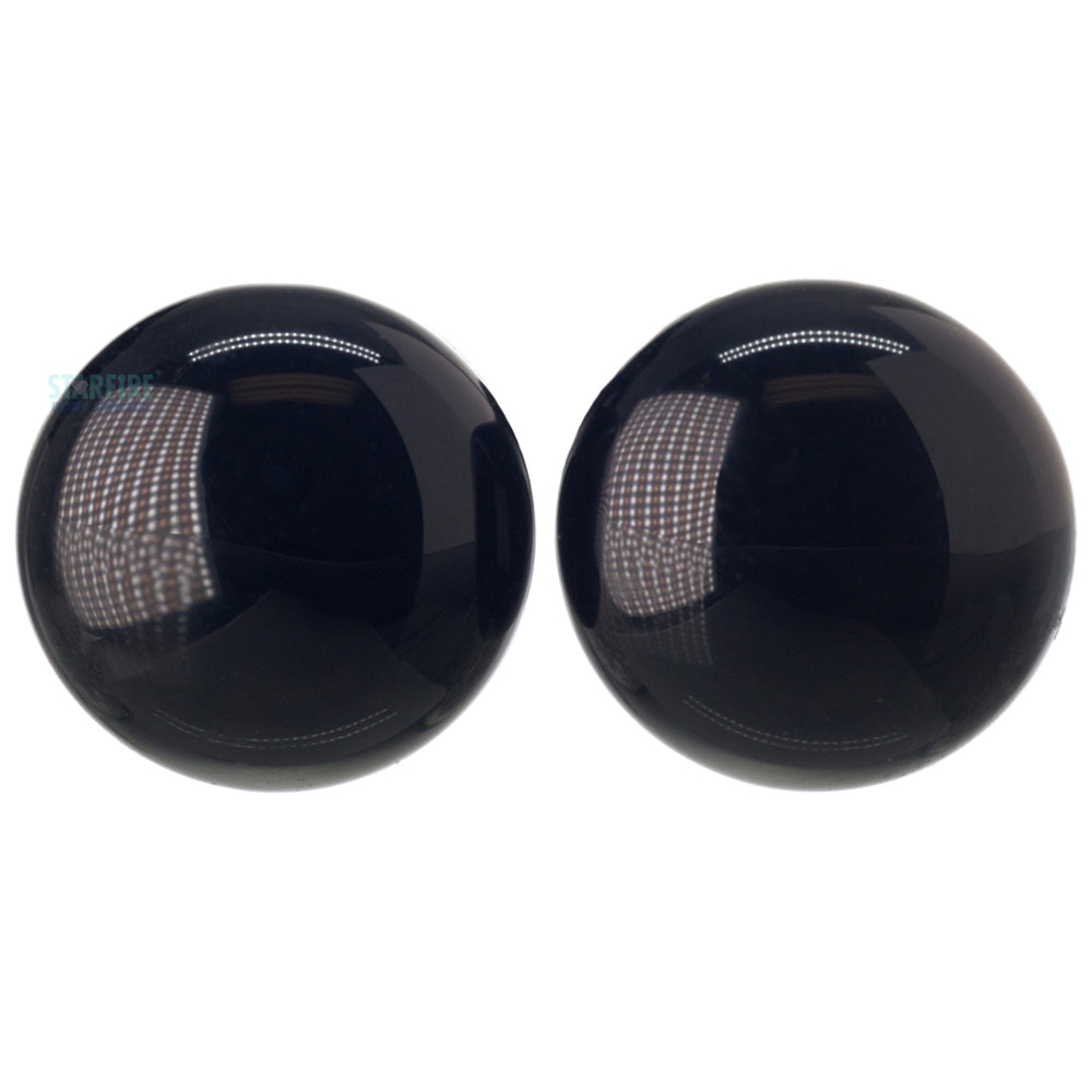 Stone Plugs - Black Obsidian