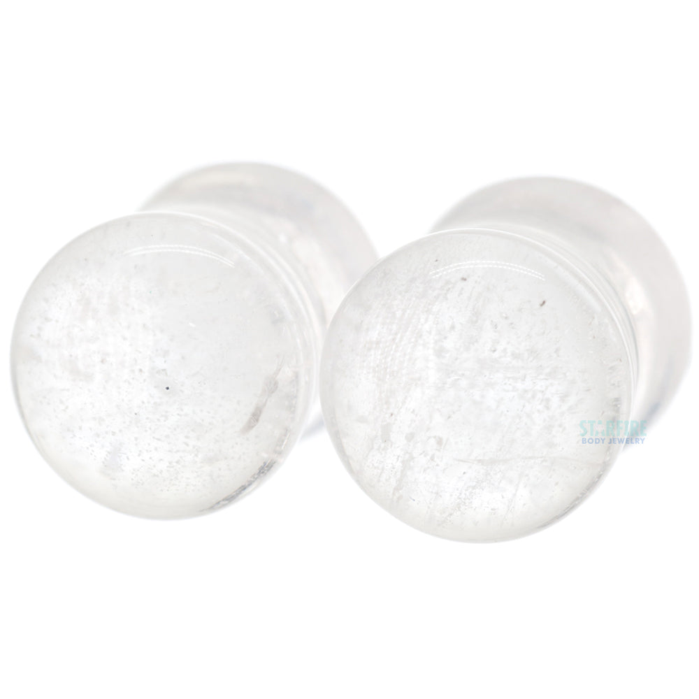 Stone Plugs - Crystal Quartz