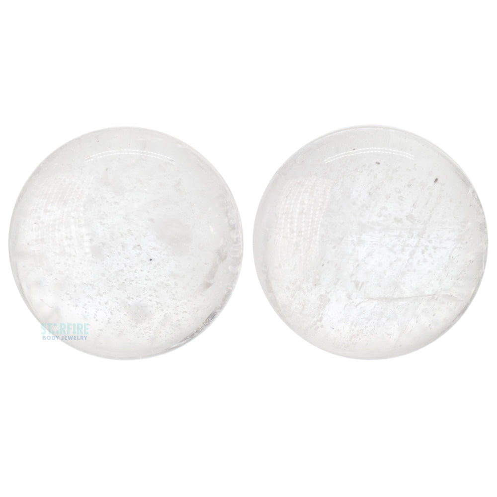 Stone Plugs - Crystal Quartz