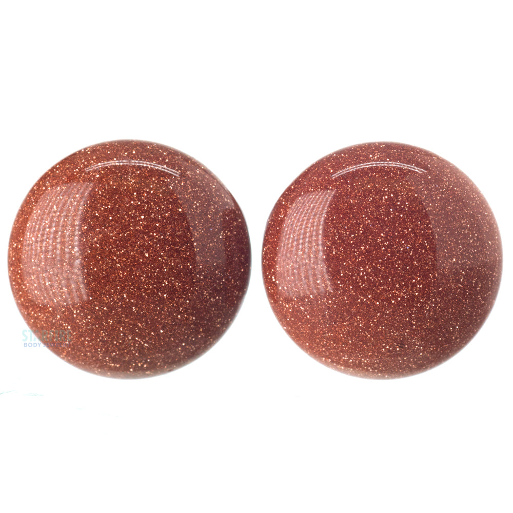 Stone Plugs - Goldstone