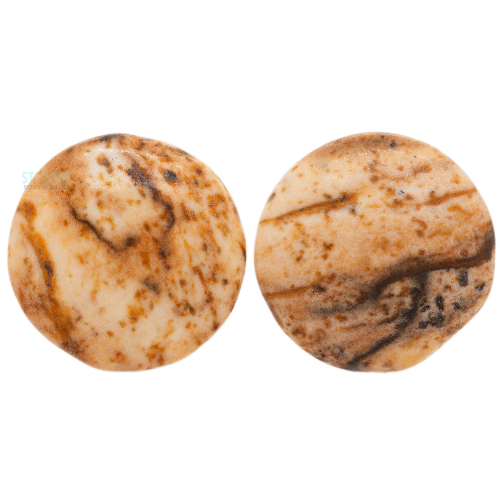 Stone Plugs - Jasper