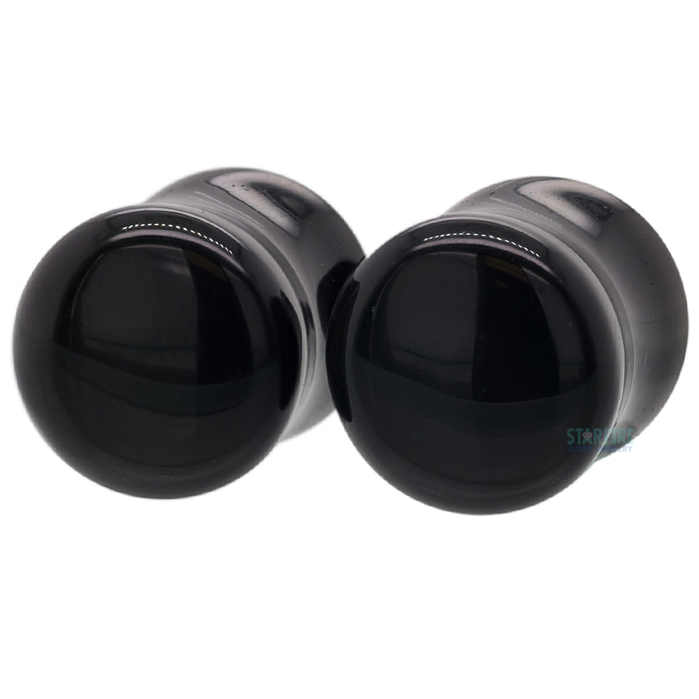 Stone Plugs - Rainbow Obsidian